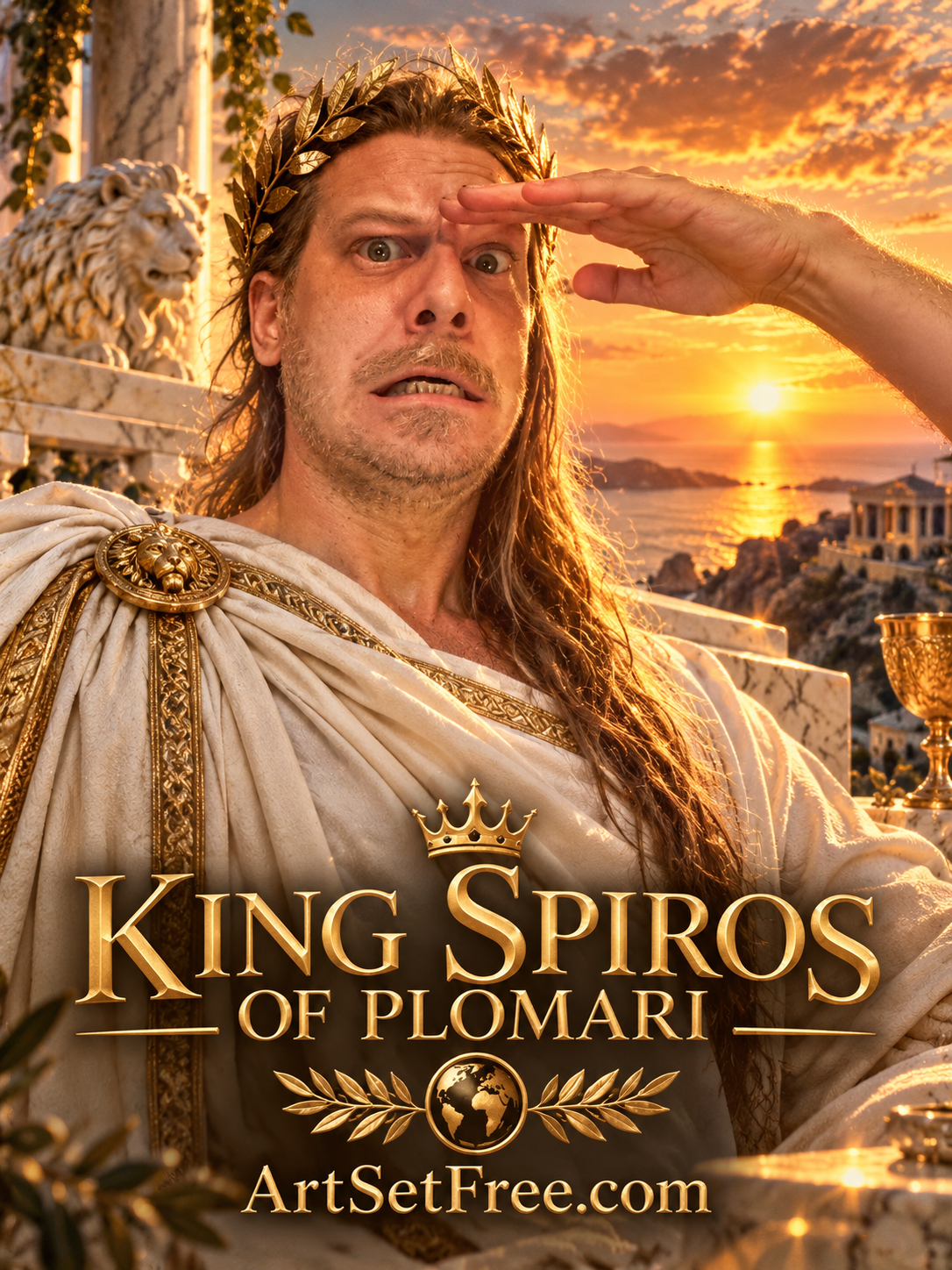 King Spiros of Plomari the Emperor